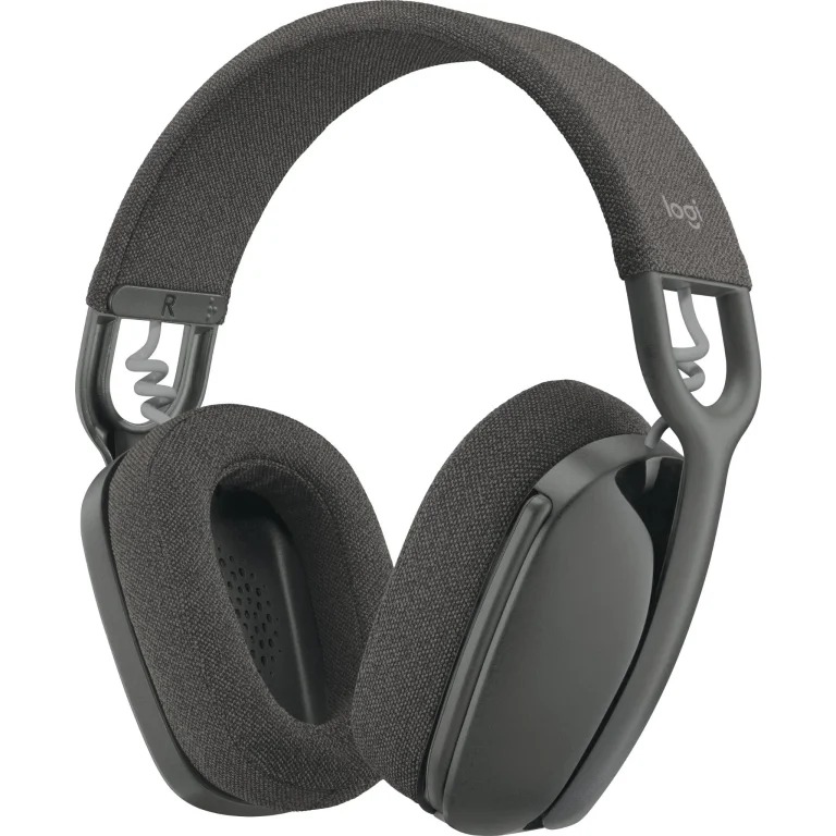 Logitech Zone Vibe 100 Wireless Headset With Noise Cancelling Mic- Black