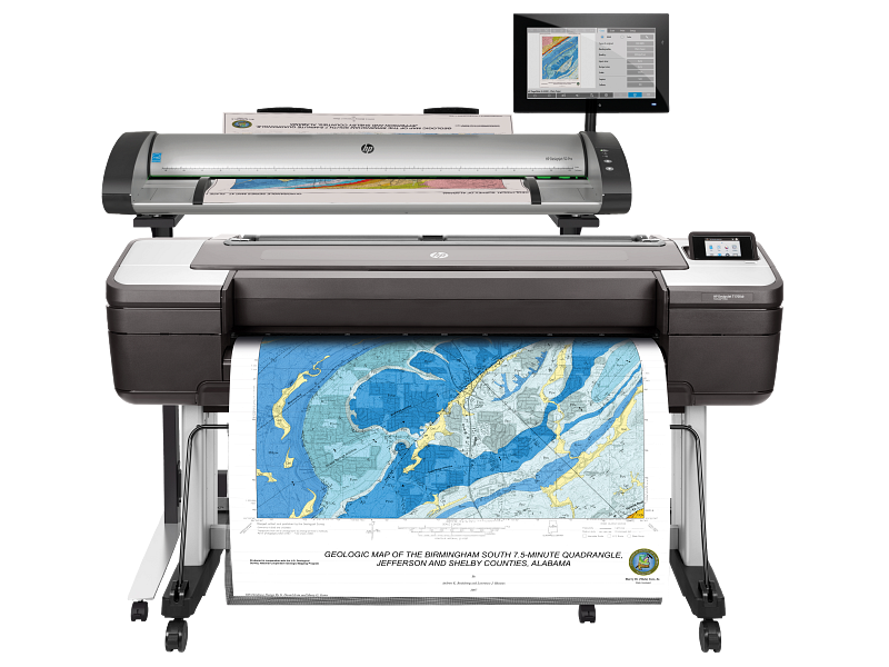 HP DesignJet T1700dr 44-in Printer (W6B56A)